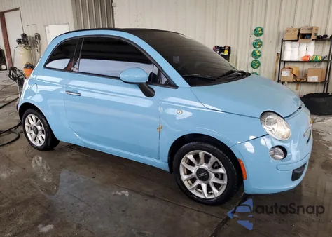 2017 Fiat 500 Pop из США, поврежденный, VIN 3C3CFFLR7HT542417